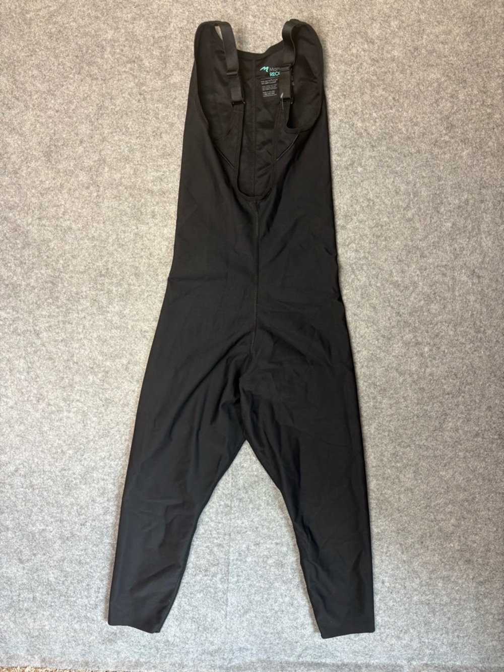 MARENA RECOVERY Size Med BLACK Open Bust Hi Back Post Surgery Bodysuit